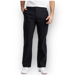 NWT UNIONBAY UB Tech Rainer Travel Chino Pants – 32x32 – Black – UPF 50